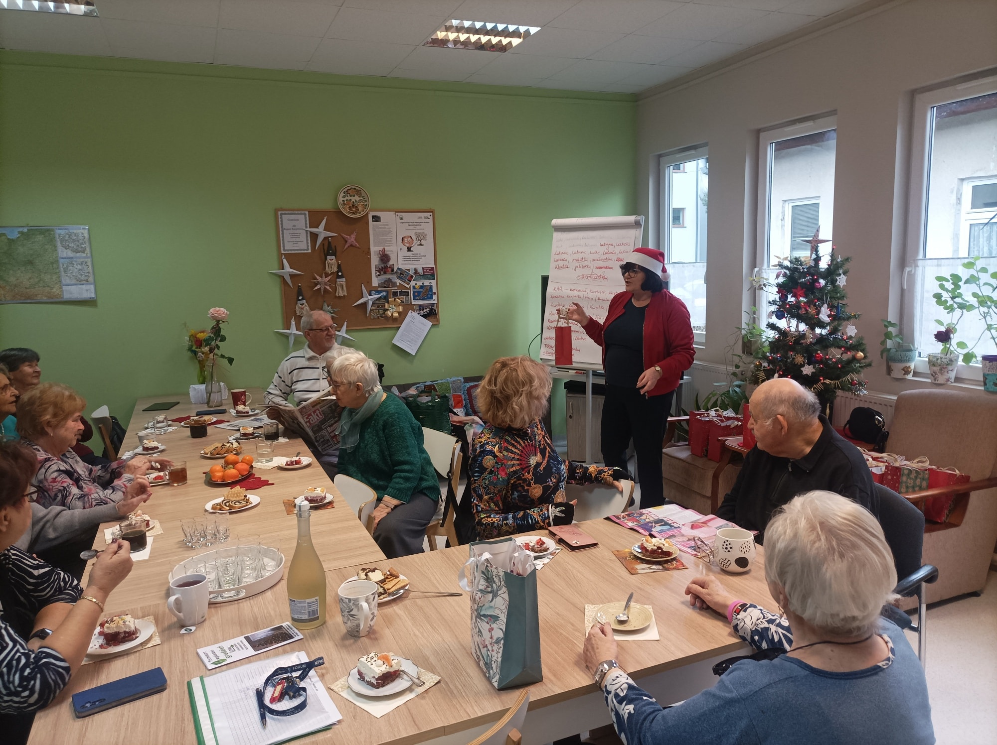 Mikołajki w klubie Senior +